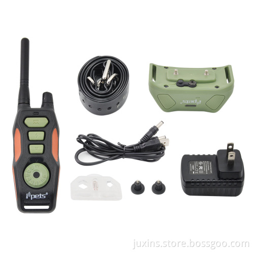 Ipets PET618-1 Waterproof Vibration Electronic Dog Collars With Beep